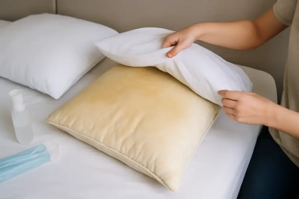 Perché i cuscini diventano gialli dopo qualche tempo? Le cause nascoste e come prevenirle