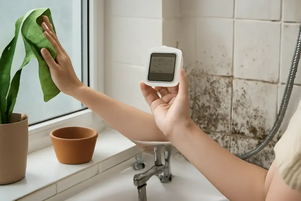 Come controllare l’umidità in bagno senza deumidificatore? I metodi pratici anti-muffa subito