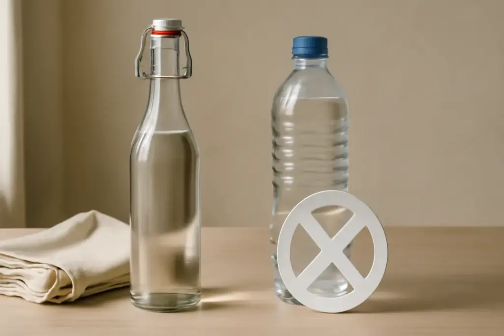 Perché le bottiglie d’acqua in vetro stanno tornando di moda? I vantaggi rispetto alla plastica