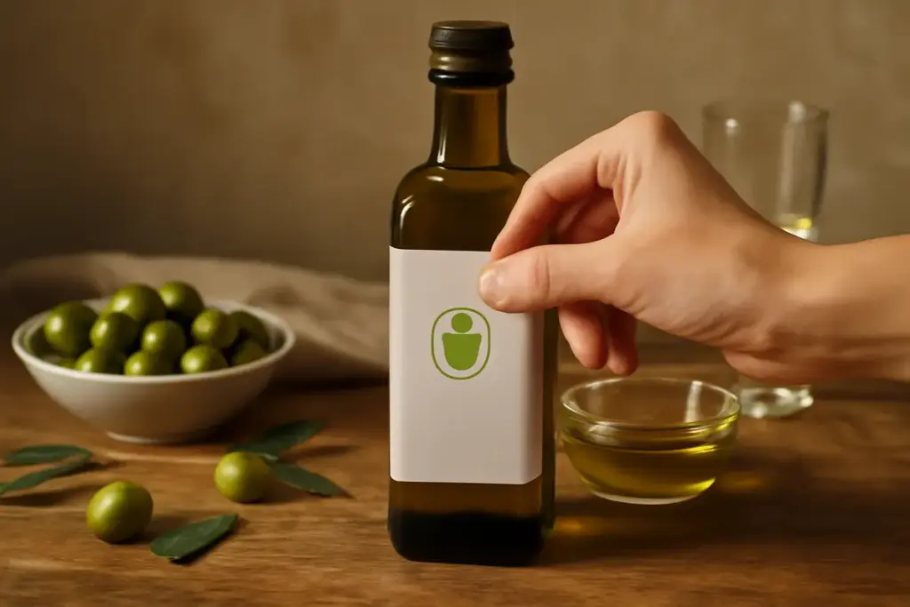 Come riconoscere un buon olio extravergine d’oliva senza assaggiare: il dettaglio sulla bottiglia che dice tutto